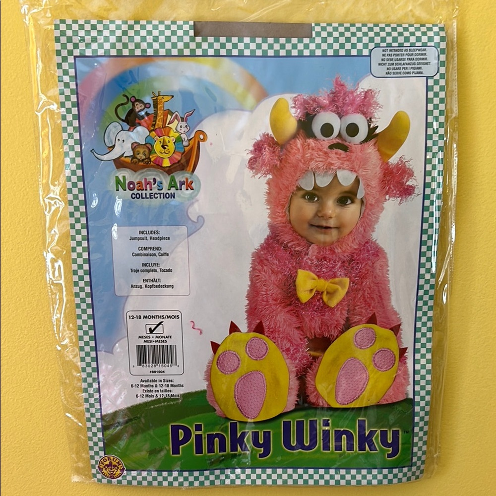 Pink and Yellow baby Halloween costume - Picture 4 of 5